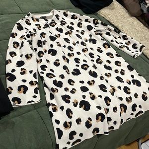 Ann Taylor leopard cardigan